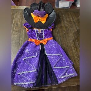 Disney Minnie mouse hat and dress